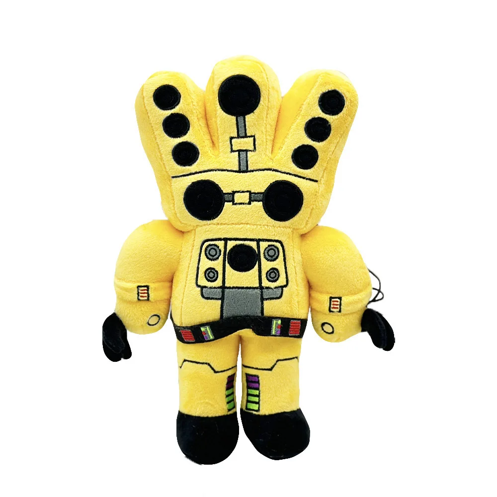 Skibidi Toilet Titans TV Man Speakerman Cameraman Plush Toy Titans Drill Man Clock Speaker Man Camera Man Plushie Soft Toy