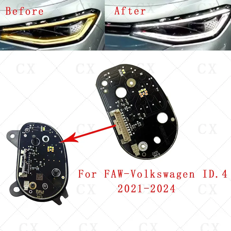 

for FAW-Volkswagen ID.4 Models (2021-2024) angel eye light source Cross Angel Eye Chip Daytime Running Light Chip