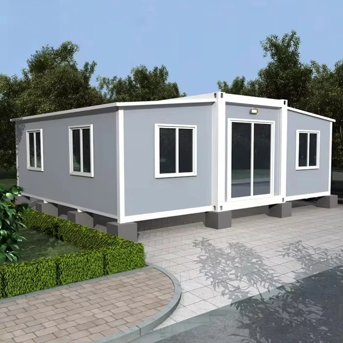 2026 New Model Foldable Square Container Housing Sandwich Panel Breathable Industrial Design Farmhouse Warehouse Mall 5+