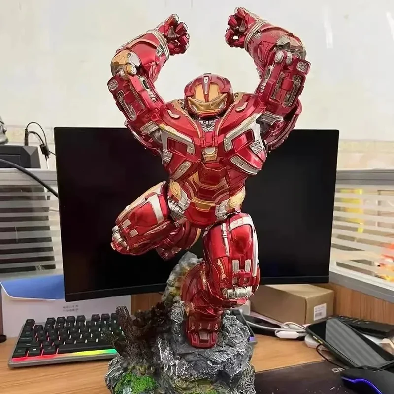 New 52cm Marvel Avengers 3 Iron Man Anti-Hulk Armor Mk44 Full Body Combat Version Of The State Of The Hand Model Decoratio Gifts