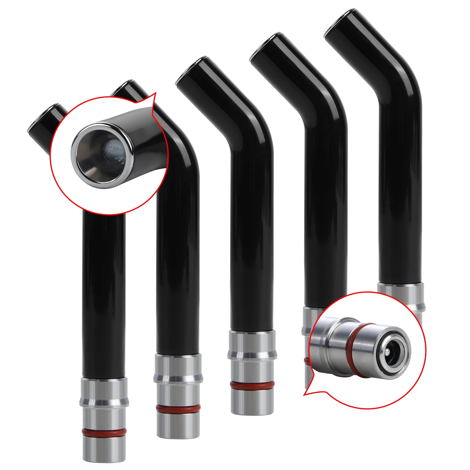 5Pcs Dental Light Guide Rod Oral Curing Machine Photosensitive Lamp Fiber Optic Lamp LED Glass Lamp Holder Accessories