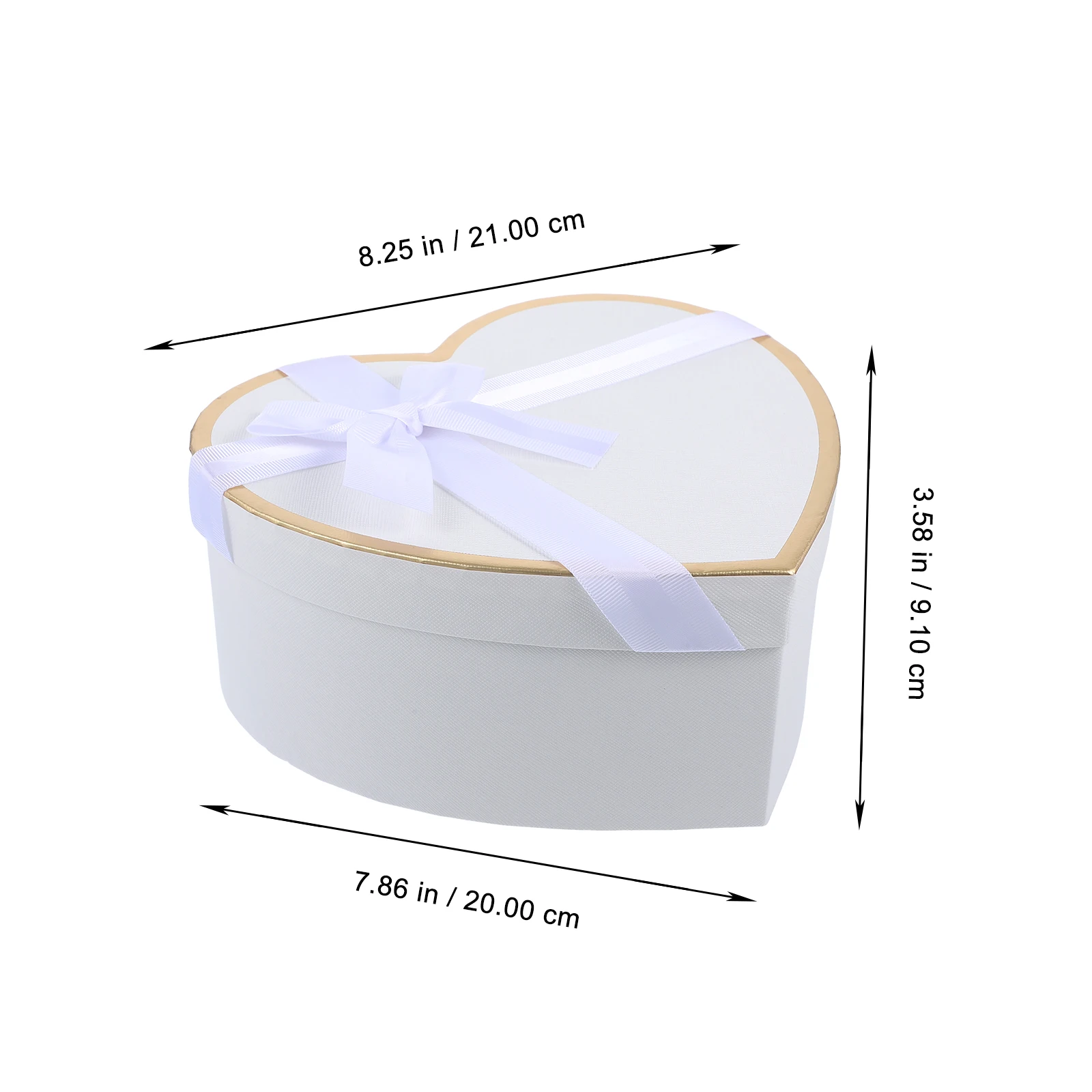 

Heart Gift Box Packing Boxes Valentine's Day Treat Birthday Present for Flowers Mother