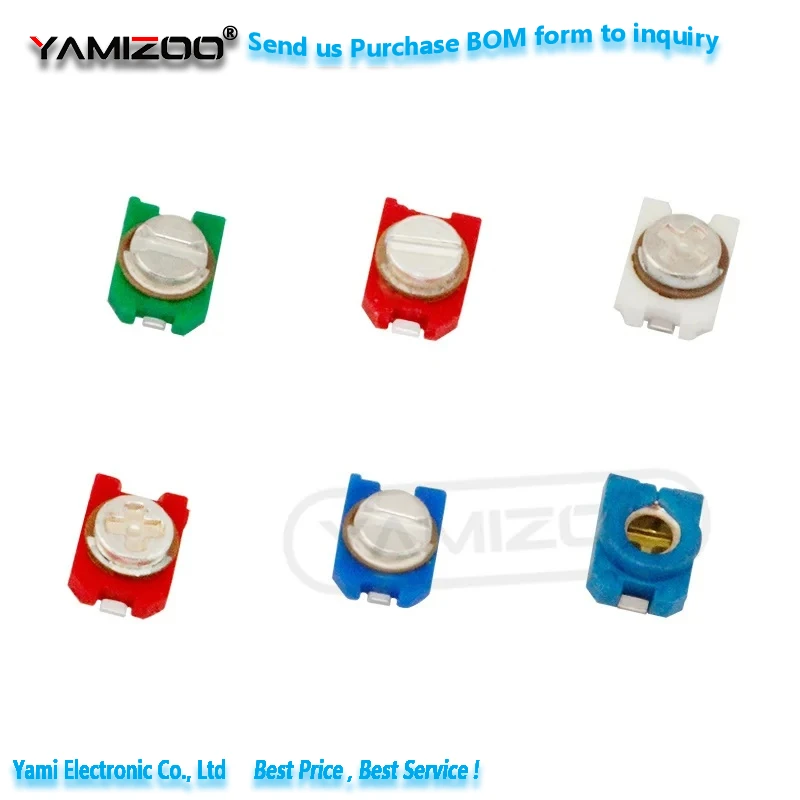 5 Stück Trimmer-Einstellkondensator 3PF 6PF 10PF 20PF 30PF SMD TZC3Z300A110 TZC3Z060A110 TZC3Z030A110 TZC3Z200A110 TZC3Z100A110 – Detail 2