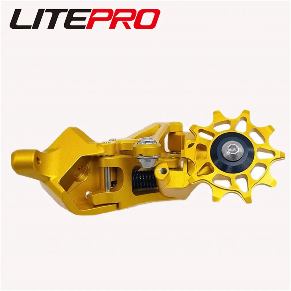 Litepro External 7Speed Chain Tensioner DIP Shifter For Brompton Bike Aluminum Alloy Rear Derailleurs Transmission