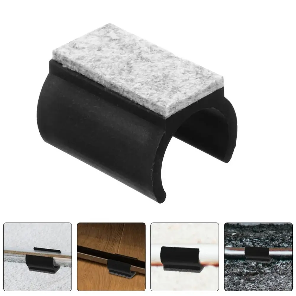 8pcs NEW with Felt Pad Chair Leg Cover Slide Smoothly No Noise Chair Leg Tips Caps No Scratches Floor Glides Office