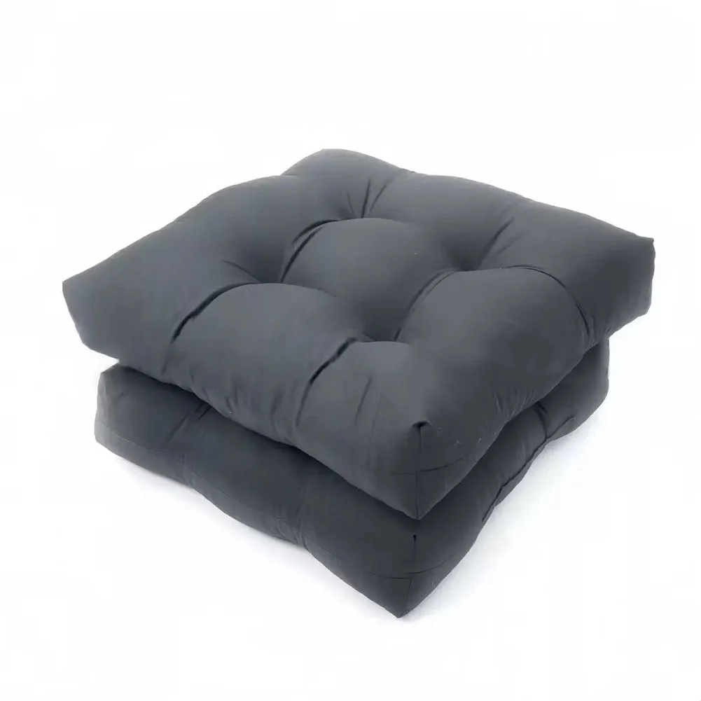 2PCS Waterproof Tufted Outdoor Chair Cushions Garden Buildings Garden Fence Panels Brise Vue Balcon Sichtschutz Zaun
