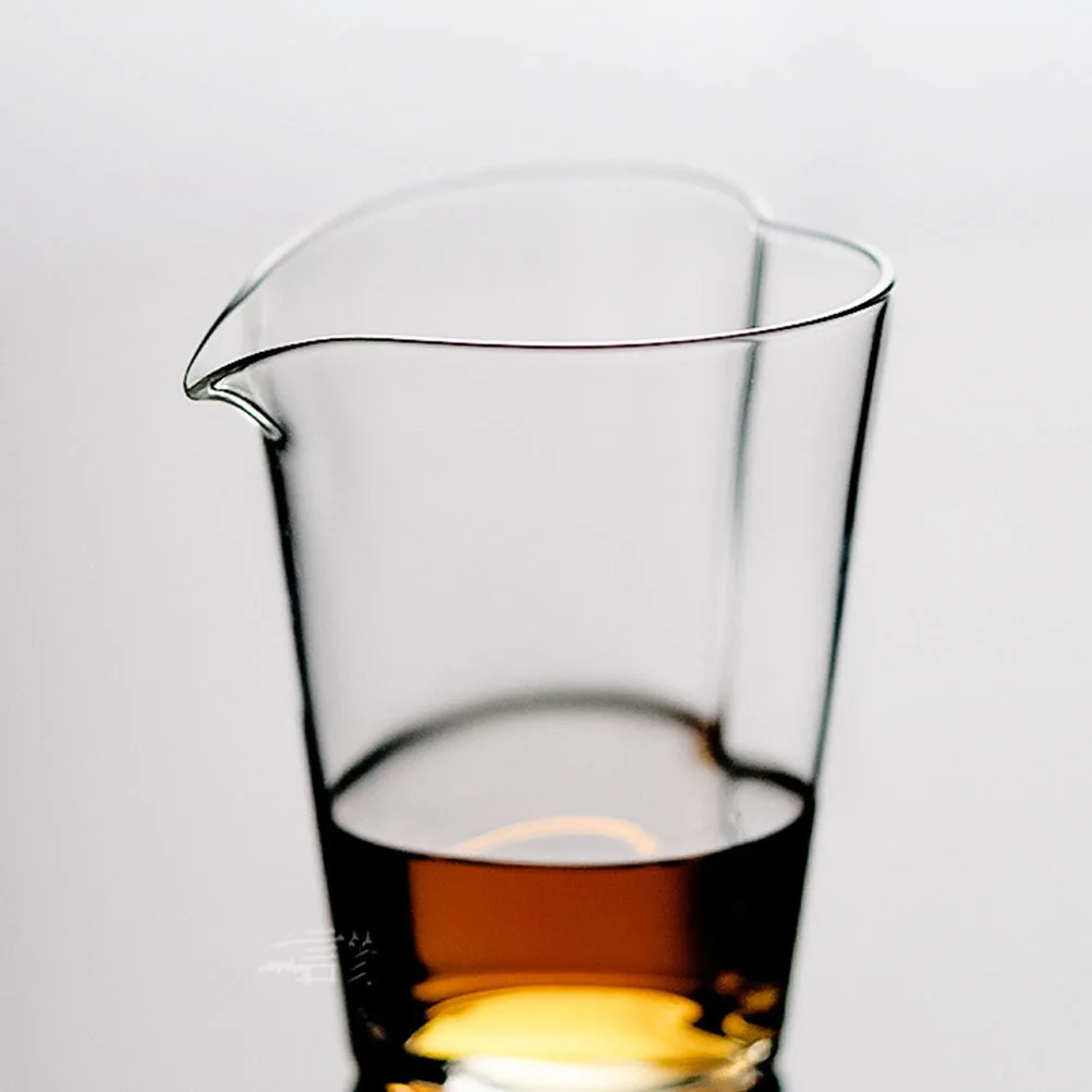 

Heart Shaped Glass Milk Frothing Pitcher Premium Clear Coffee Tea Cup Multi Function Beverage Jug Clear Glass Pitcher