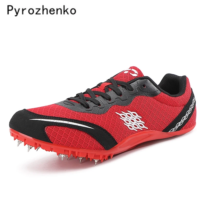 Track Spikes Shoes For Men Women Athletics Field Spike Shoes Running Sneakers Unisex Race Jumping Sport Shoes Sneakers Size 45