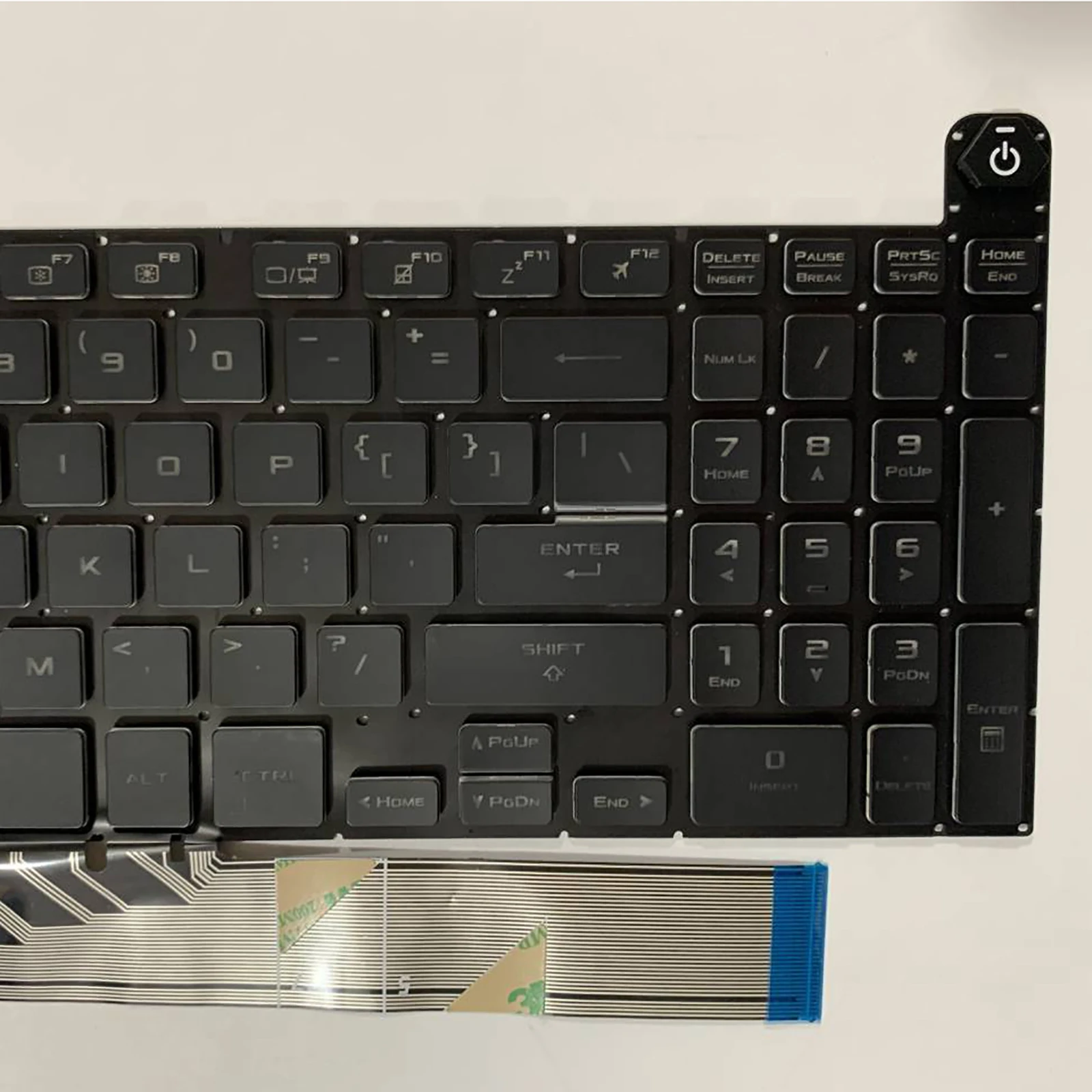 لوحة مفاتيح الكمبيوتر المحمول تخطيط الولايات المتحدة لـ Asus TUF Gaming A15 F15 FA507 FA507R FX507R FX507Z FX517