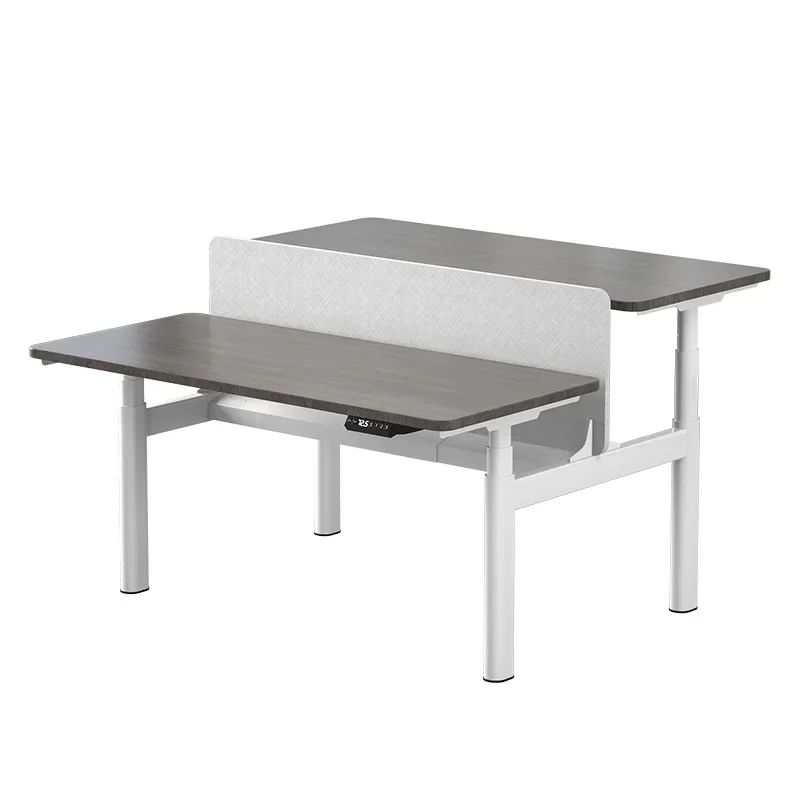 

Double sitting intelligent electric lifting table healthy office electric lifting desk lifting table rack spot wholesale
