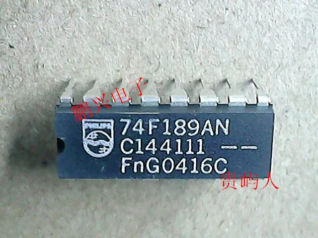 Free shipping  74F189 74F189AN SN74S189N IC DIP-16   10PCS