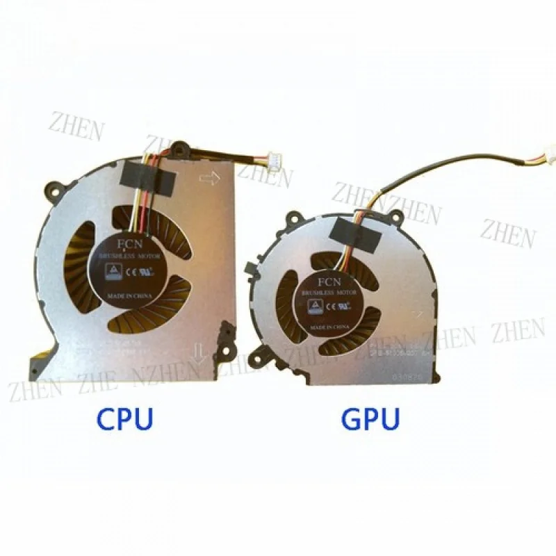 

Y For Hasee K670D-G4D5 T5 G4A5 K670E-G6D3 CNB5S03 Laptop CPU GPU Cooling Fan