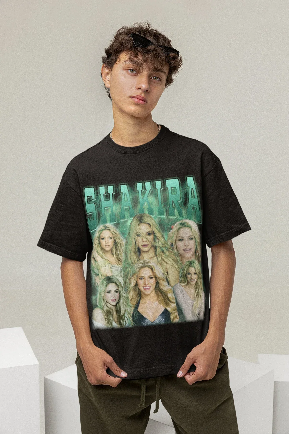 Shakira Retro Graphic T-Shirt, Unisex Cotton Tee Shakira Concert Tee, Shakira Fan Shirt, World Tour Shirt