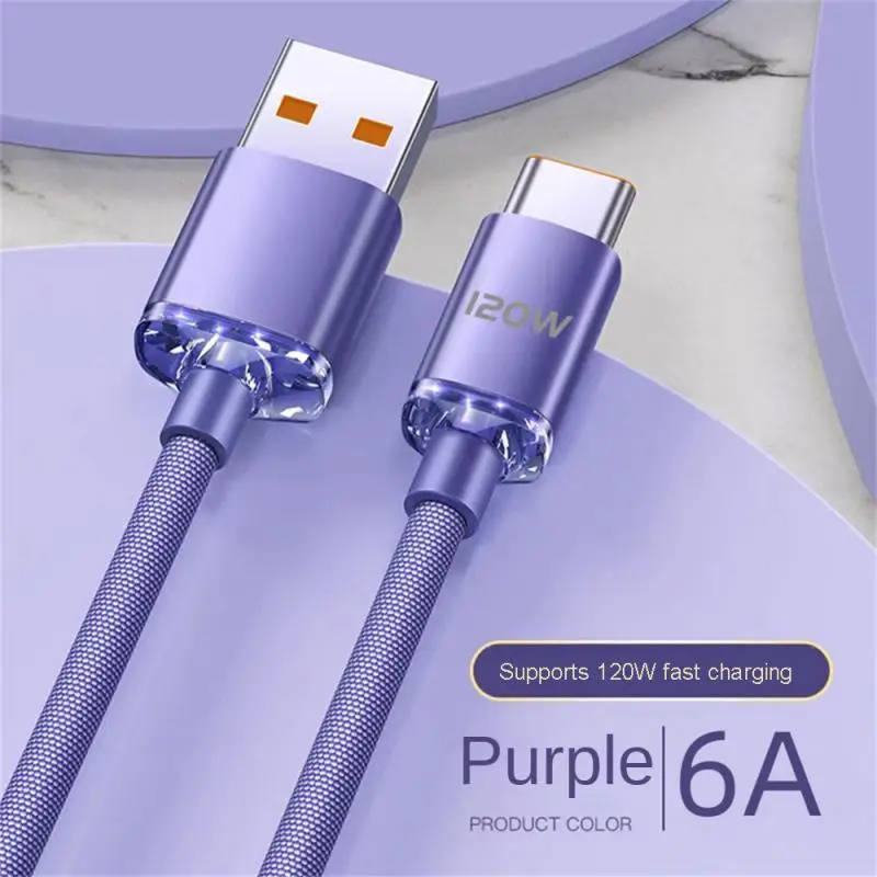 Wire Soft Not Easy To Knot Flash Charging Line Durable Fast Charging Data Line Mobile Phone Accessories Huawei Data Cable