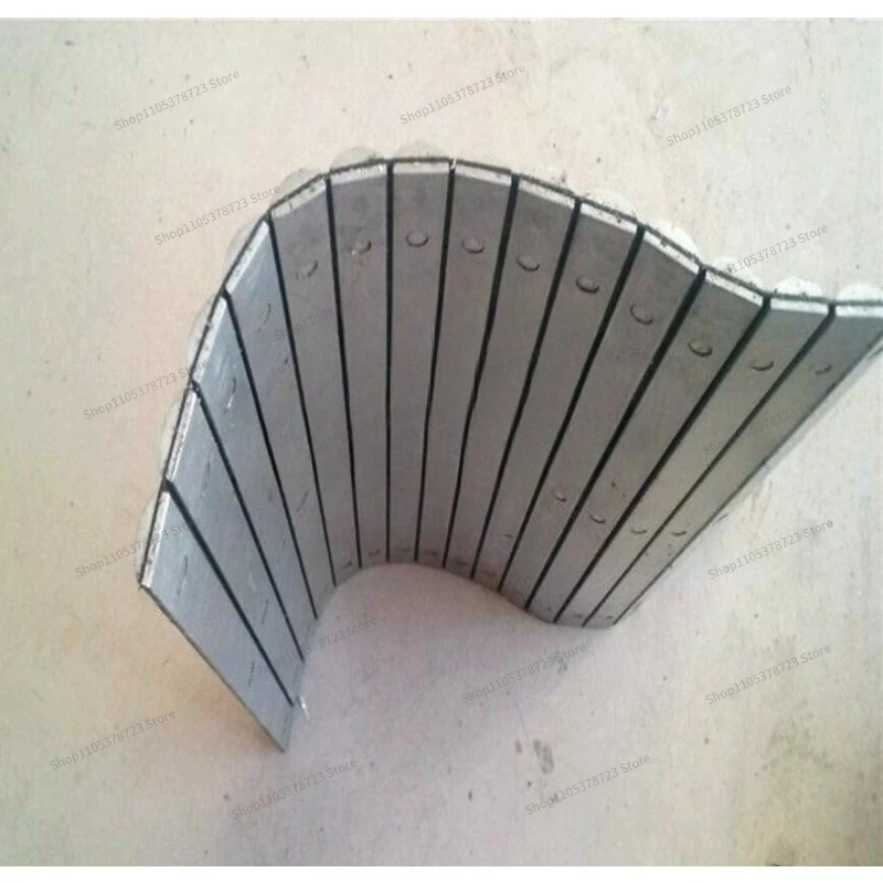 For Aluminum Profile Protective Curtain CNC Machine Tool Medium Extension Plate Aluminum Alloy Curtain