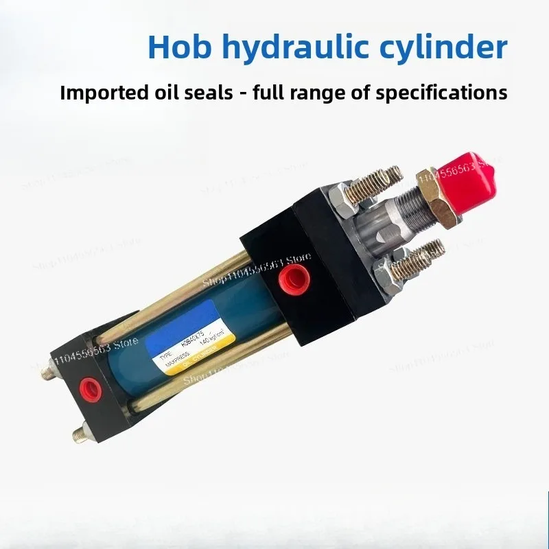 Heavy‑Duty Hydraulic Cylinder HOB Series, Bore 40 50 63 80 100, Customizable Stroke, Hydraulic Press Accessories