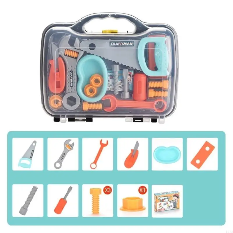 F62d Kids Toy Tool Set Realist Kids Construction Toy Construction pour les voitures Toy pour