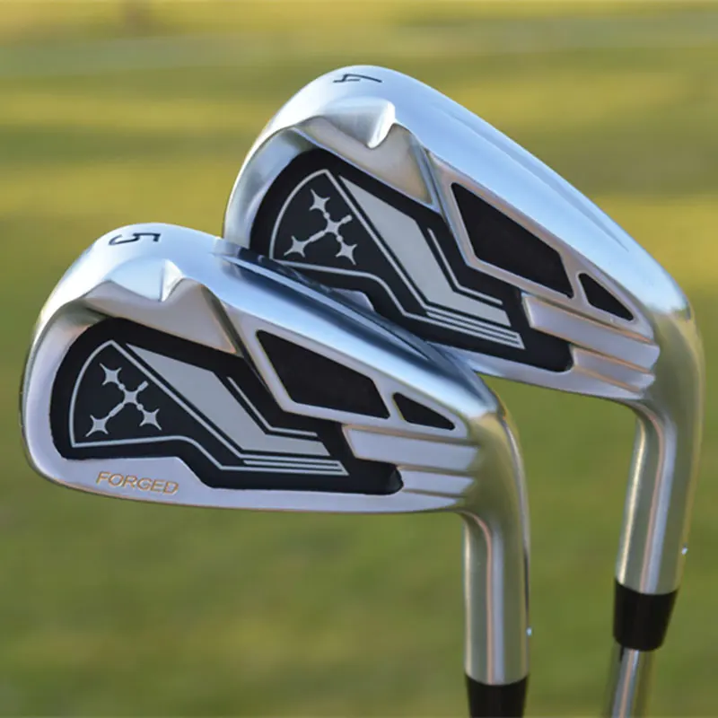 Right Hand Mens R Golf Club Irons set 4-9P Graphite Or Steel Shaft R S SR Flex HeadCover and Grip