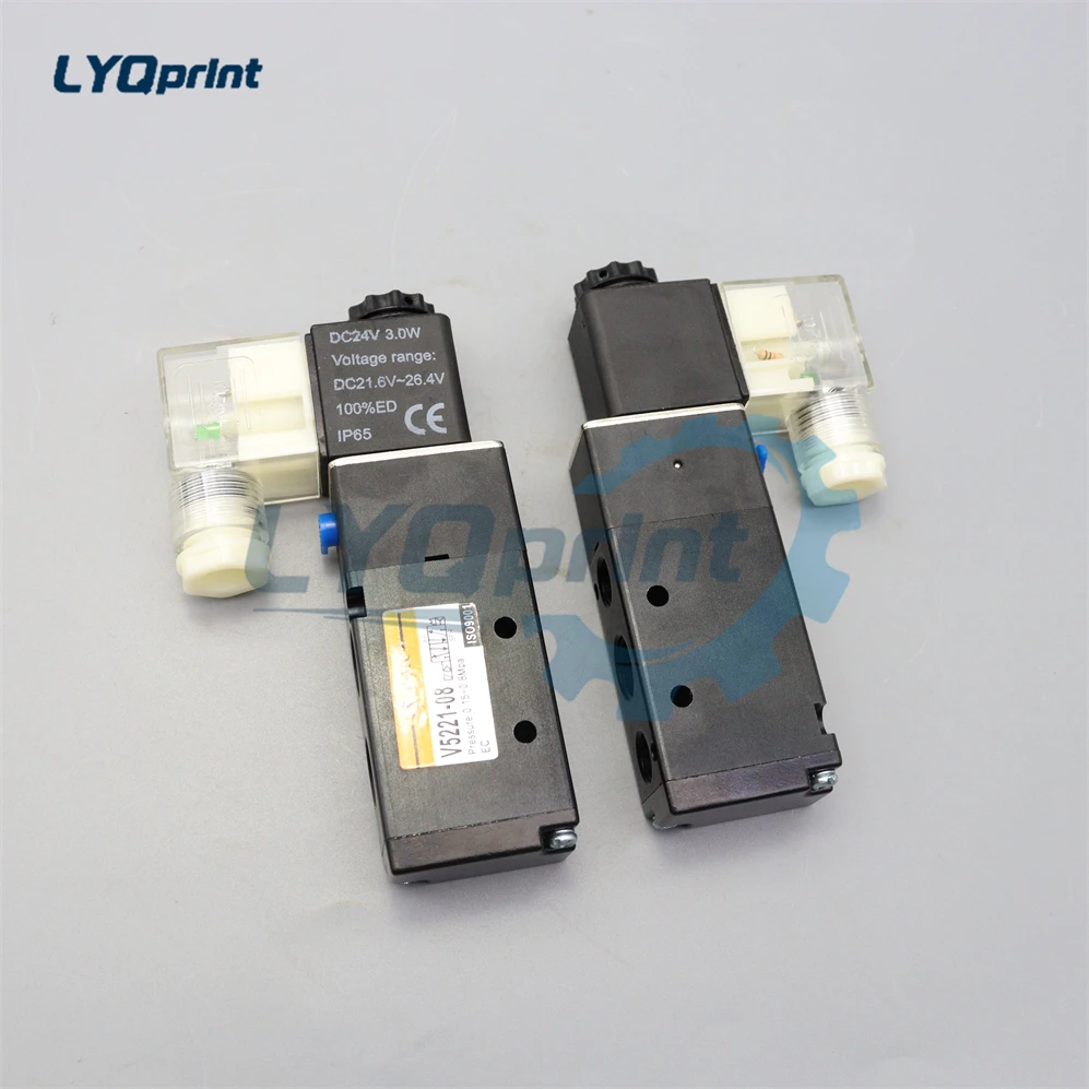 Best Quality V5221-08 DC24V EMC Pneumatic Solenoid Valve Directional Valve - Image 2