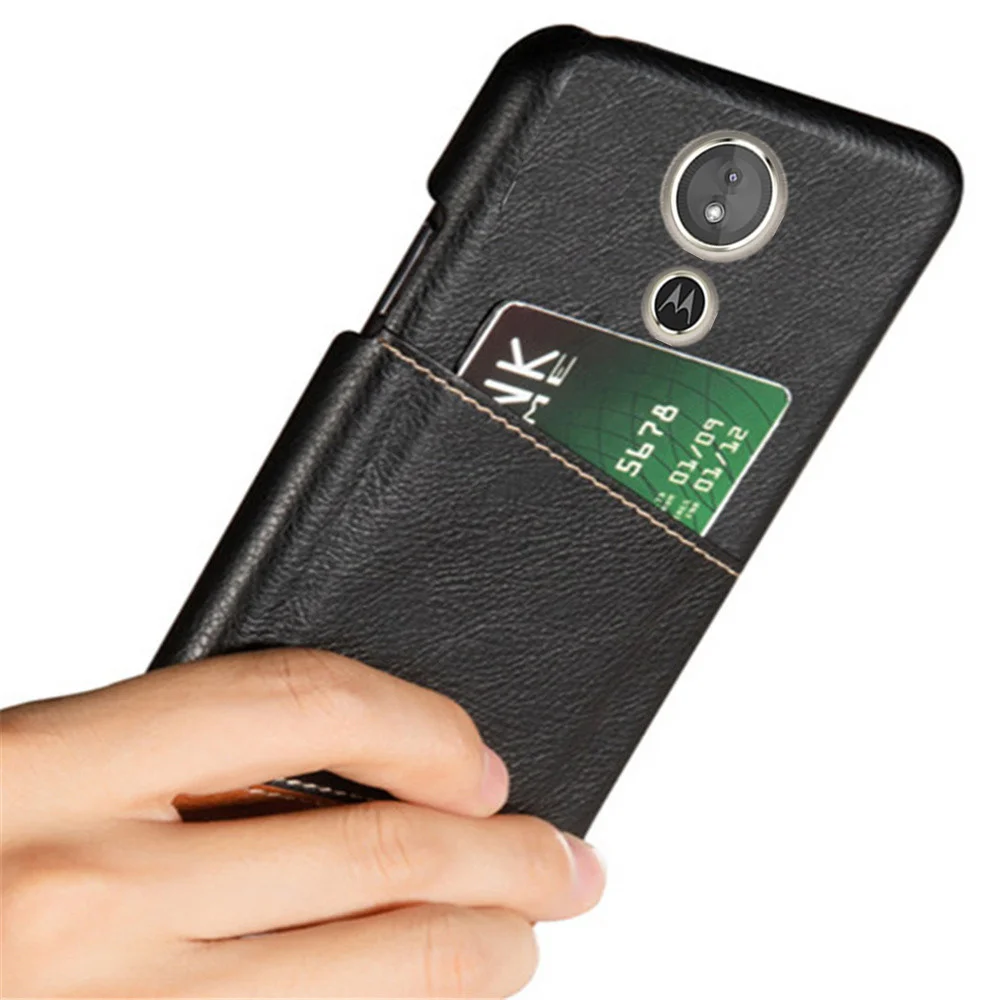 

Wallet case for Moto G6 Play, PU leather case with card slot, mixed splice, for Motorola Moto G6 Plus / G 6