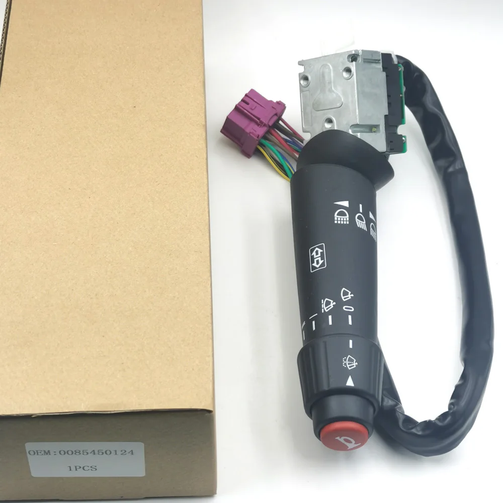 For Mercedes Actros Axor Atego Steering Column Switch Control Stalk 085450124 0075453124