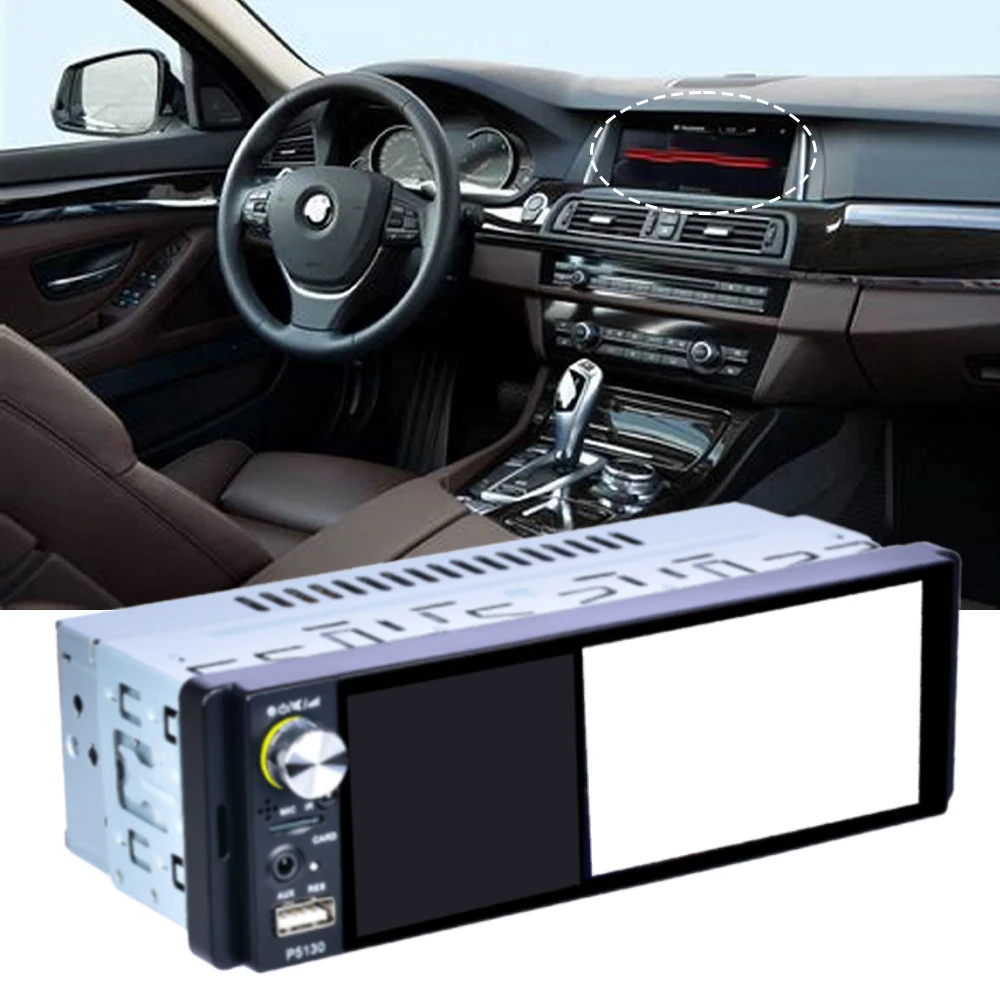 

Bluetooth & Touch Screen FM and AM RDS Function Seven-color Backlight Car Player U Disk/AUX Playback