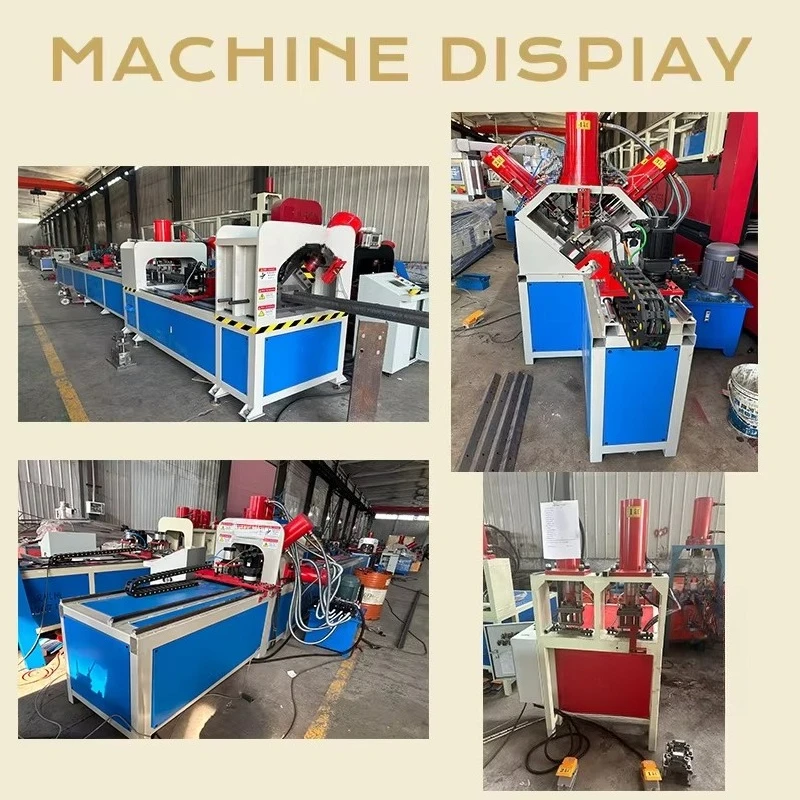 Channel Steel Punching and Cutting Machine Automated Processing Production Line for Steel Structure Power Engineering