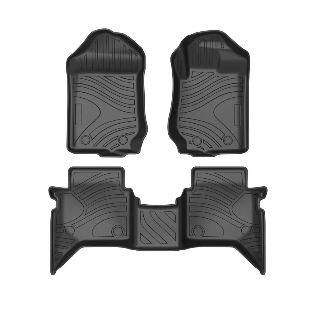 

For Ford RANGER 2015-2020 The Right Driving Fully Surrounded Waterproof Non-slip Car Floor Mats Special Foot Pad Accessories