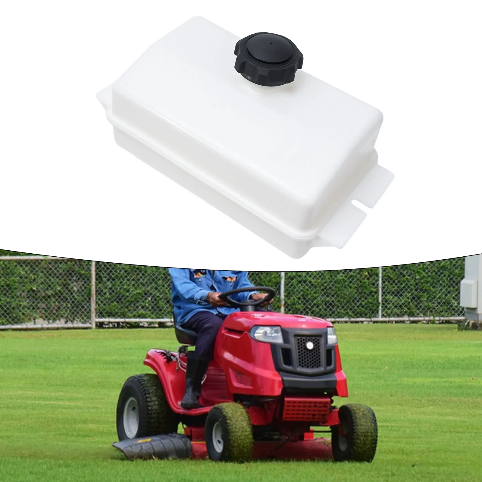 

Lawn Mower Parts Fuel Tank Solid Plastic Convenient 13 inch Long lasting 184900 For Craftsman Easy Installation