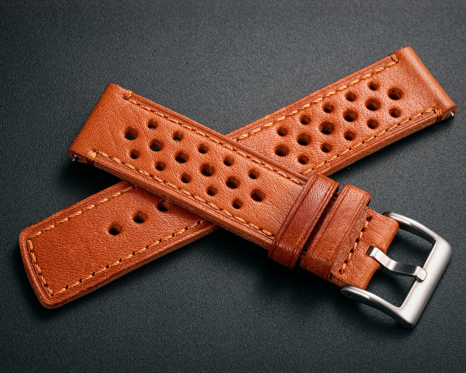 Hemsut استبدال أشرطة ساعات يد جلدية الأزرق اليدوية الإيطالية 22 مللي متر الأشرطة الجلدية 18 مللي متر 20 مللي متر 24 مللي متر ل Seiko Oris