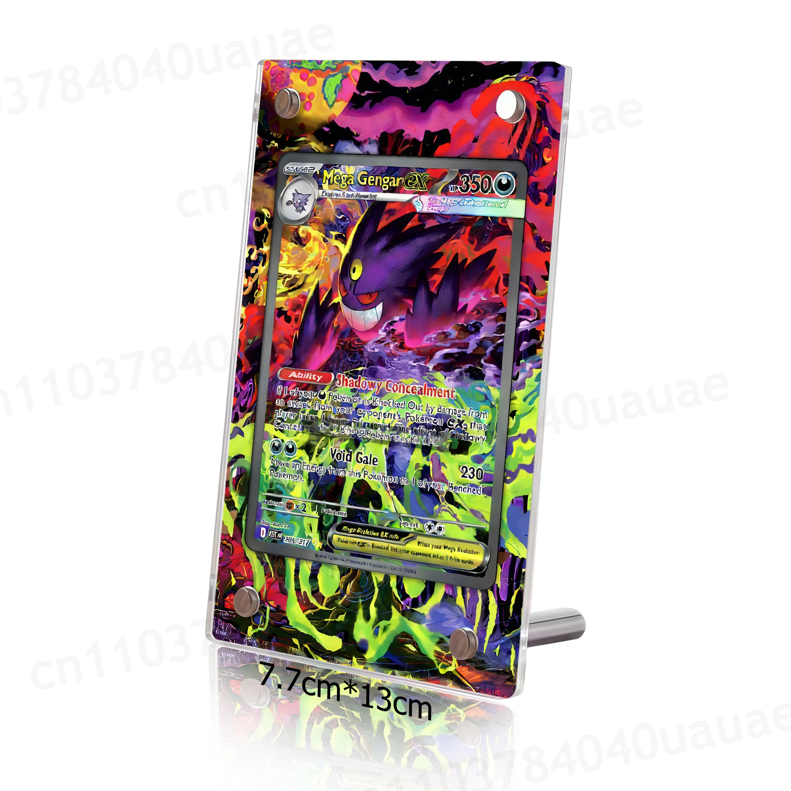 

Коллекционные карты PTCG M2A Mega Dream Ex 240/193: Фоторамка-держатель для карт, акриловая подставка для демонстрации, настольное украшение