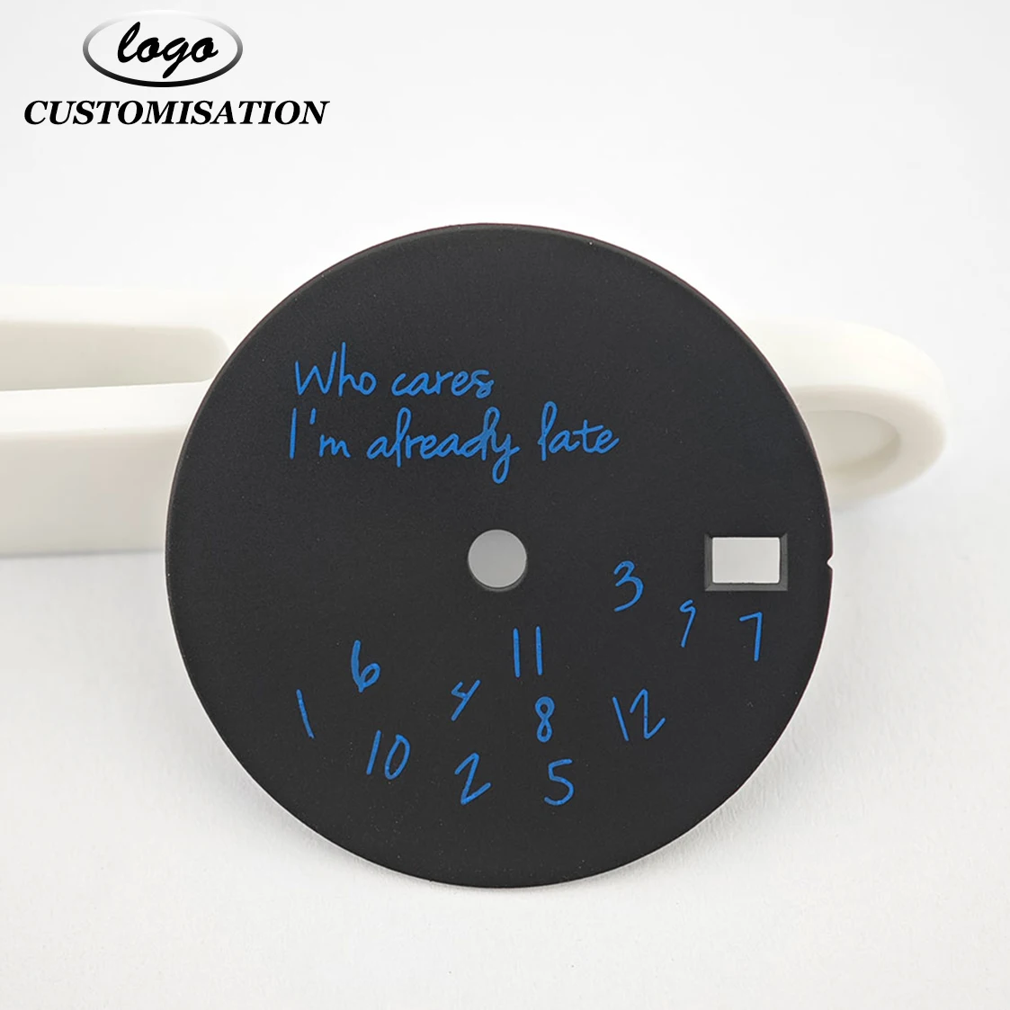 Esfera de reloj de 28,5mm que se importa ya tarde, esfera nh35, piezas de reloj con esfera estéril, ajuste de esfera de reloj, movimiento NH35/NH36, sin logotipo