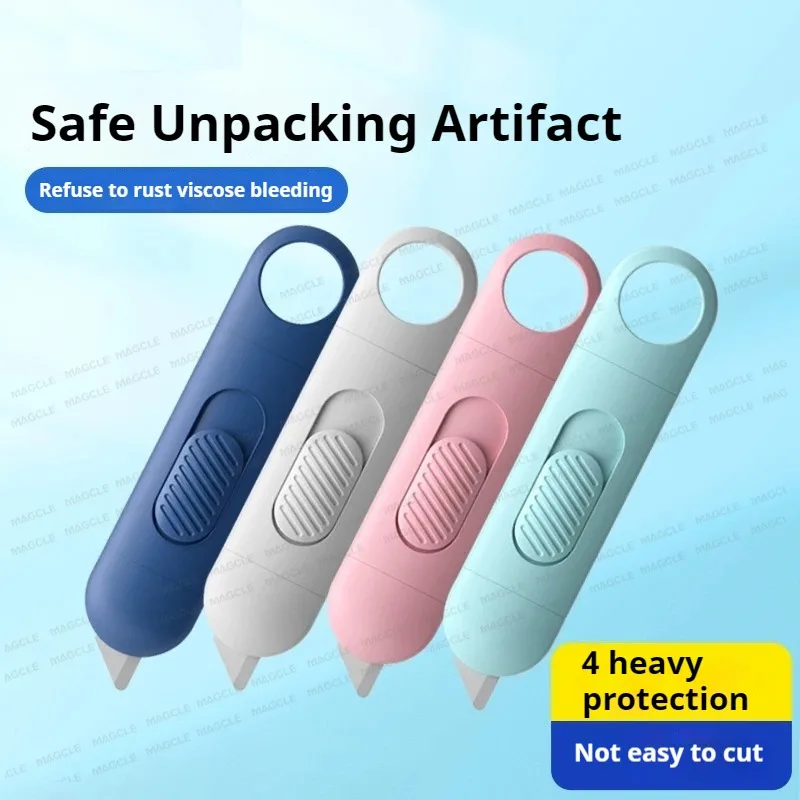 سكين أمان محمول من السيراميك حزمة قابلة للسحب/فتاحة مغلف صغيرة لطيفة قاطعة صندوق أدوات مدمجة فائقة العملي navajas #3