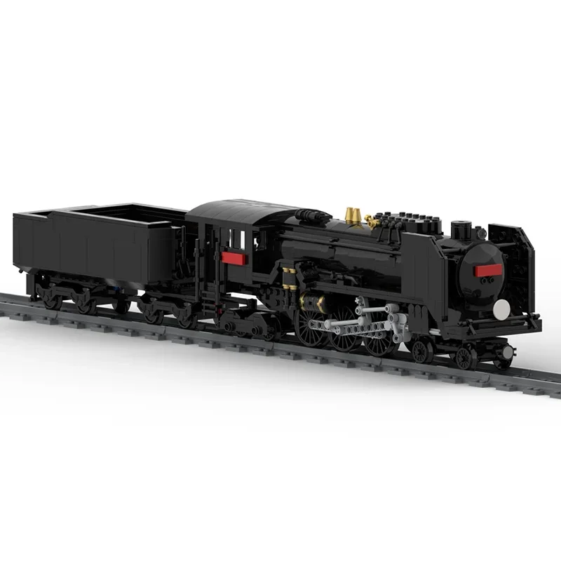 Moc Bouwstenen C62 Stoomlocomotief Model Technologie Spoorweg Trein Serie Modulaire Blokken Bouw Montage Geschenken Speelgoed