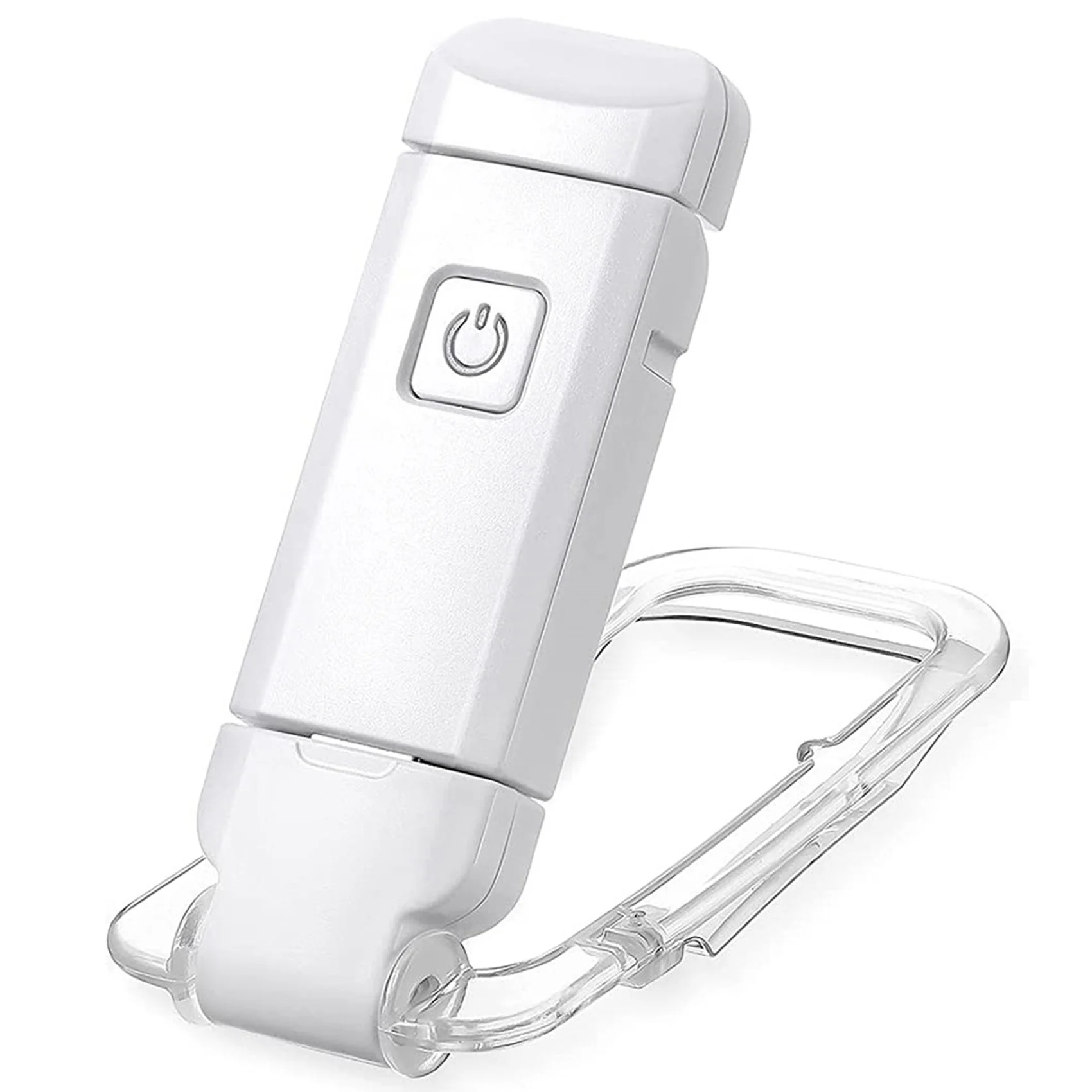 

Book Reading Light,Portable USB Rechargeable LED Clip on Book Lights for Reading,Brightness Adjustable Light(White)