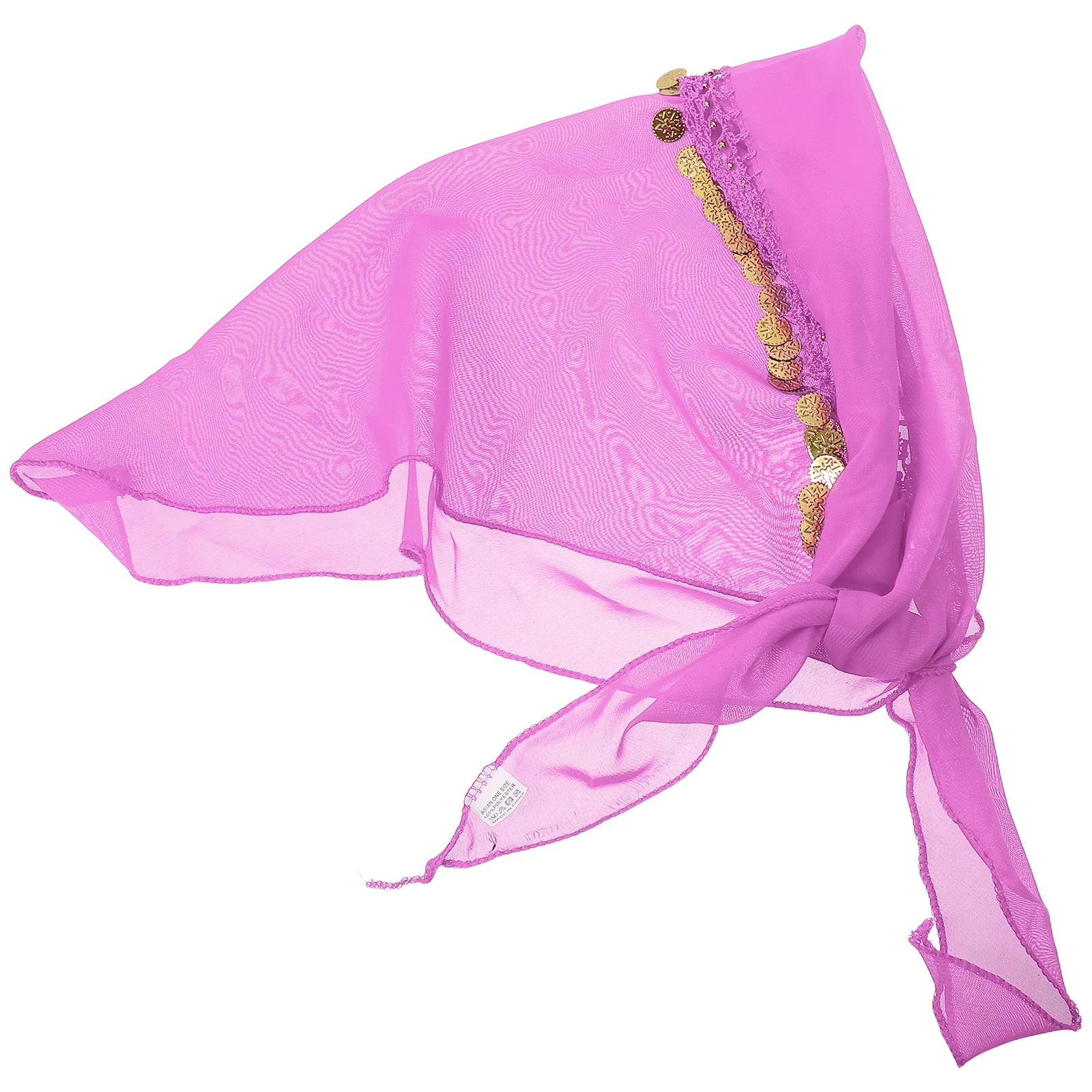 

Coin Headpiece For Women Bohemian Belly Dance Scarf Ethnic Tribal Bandana Festival Hair Accessory Costume Jewelry Decorative