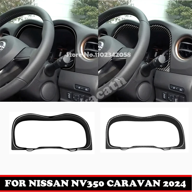 

FOR NISSAN NV350 CARAVAN 2024 interior Accessories ABS Central control Dashboard Instrument Screen meter Decoration Cover Trim