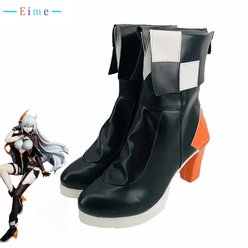 NewGame Honkai Impact 3 Kiana Kaslana botas de Carnaval de Halloween zapatos de PU accesorios de Cosplay hechos a medida 2025