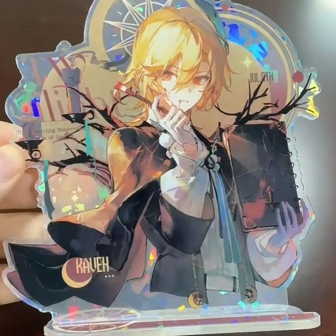 Scaramouche figurki do zabawy stojak akrylowy Model Anime figurka ozdoba kolekcja dla dzieci Yuan Shen kolekcja dla dzieci zabawki Xiao — zdjęcie 4