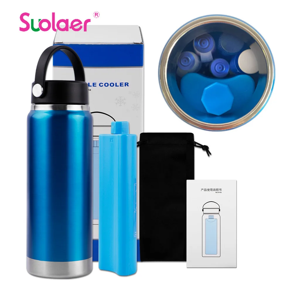 

Портативный термоконтейнер для инсулиновых шприцев (размеры S, L) с биогелевым охлаждающим элементом для путешествий и хранения лекарств