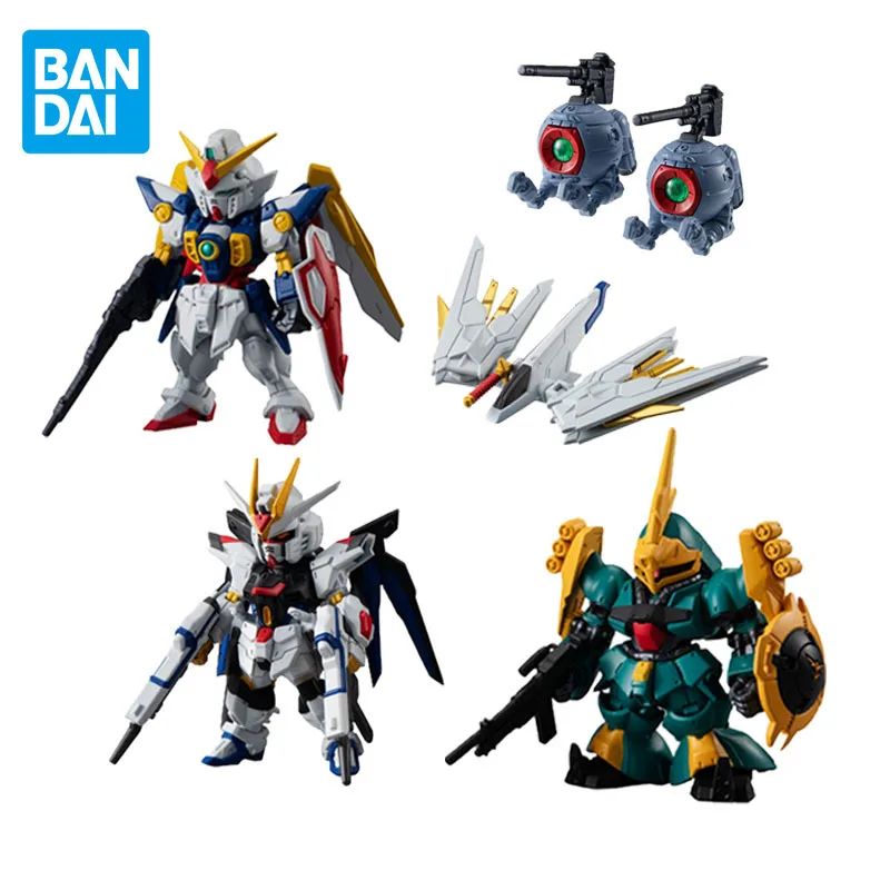 BANDAI Original Genuine Shokugan FW GUNDAM CONVERGE 25 Anime Figure Wing Action Figure Toys for Boys Girls Kids Birthday Gifts