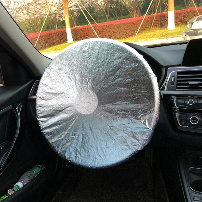 80x108cm Aluminum Car Seat Sunshade for Baby/Kids Dust Insulation Protector Cover image 5