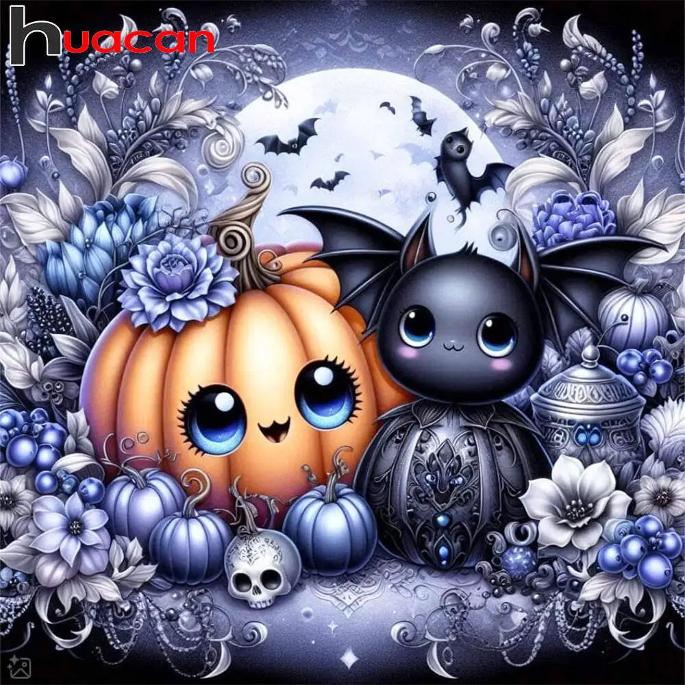 

Huacan 2021, новая коллекция, алмазные картины, дельфин, небо, алмазная вышивка, морской закат, мозаика, художественные украшения, картины