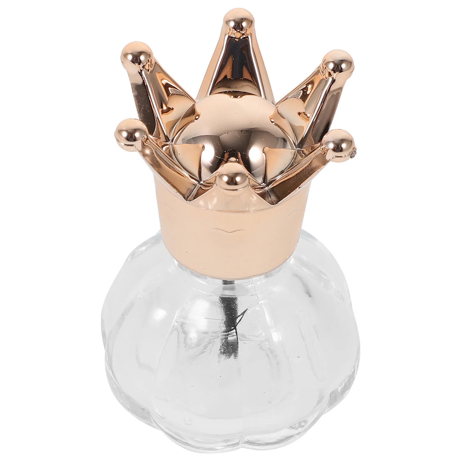 Bouteille vide de vernis à ongles, récipient en verre rechargeable de 10Ml avec brosse pour l'artisanat des ongles, distributeur réutilisable étanche, 4 pièces