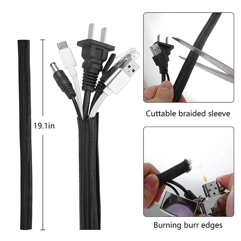 ●173 Pcs Cable Management Organizer Kit, Adhesive Cable Clips Holder,Cable Ties,Adhesive Wall Cable Tie,Fasten Cable Ties