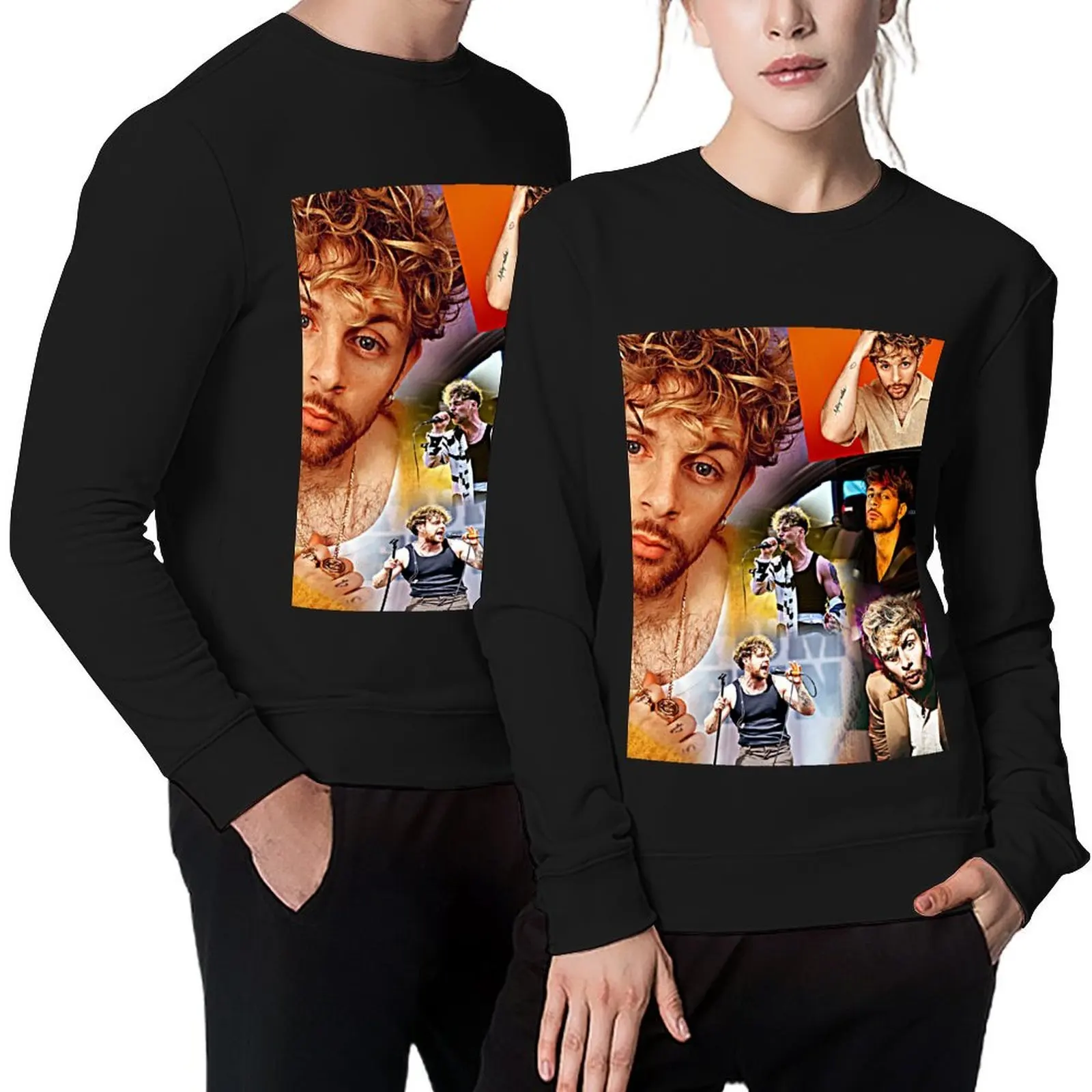 

tom grennan Pullover aesthetic clothing korean autumn clothes men's sweat-shirt autumn sweatshirt male