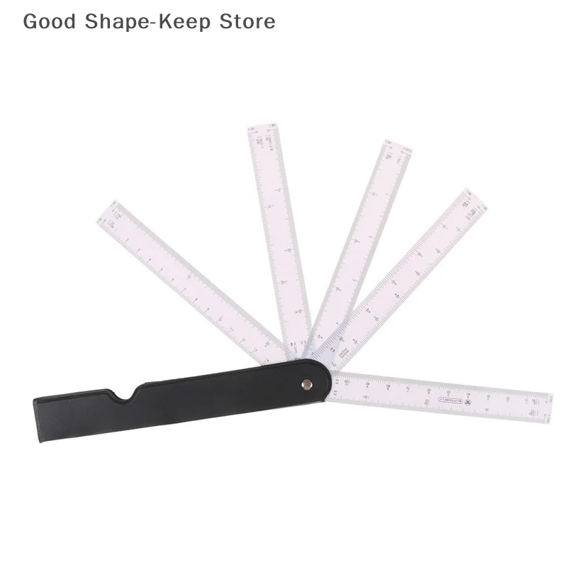 

Fan Shape Architects Scale Ruler Multi-Ratio Measure Tools For Graphics Design – Accurate Measurements