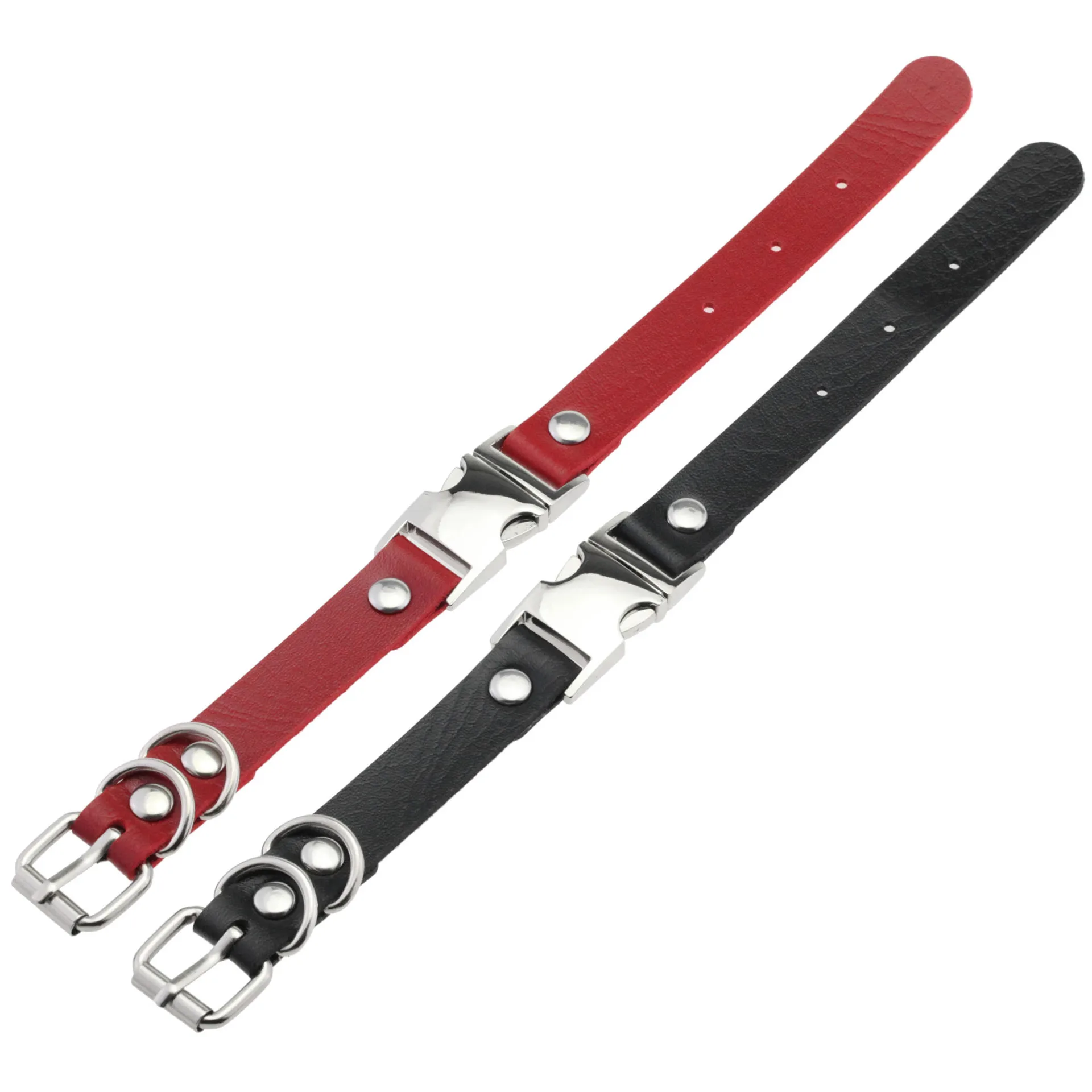 فاسق العين-الصلة مشبك رصع بولي Leather الأساور الجلدية مسنبل الأصفاد الأسود معصمه الرجال النساء القوطي مجوهرات القوطية ايمو اكسسوارات #5