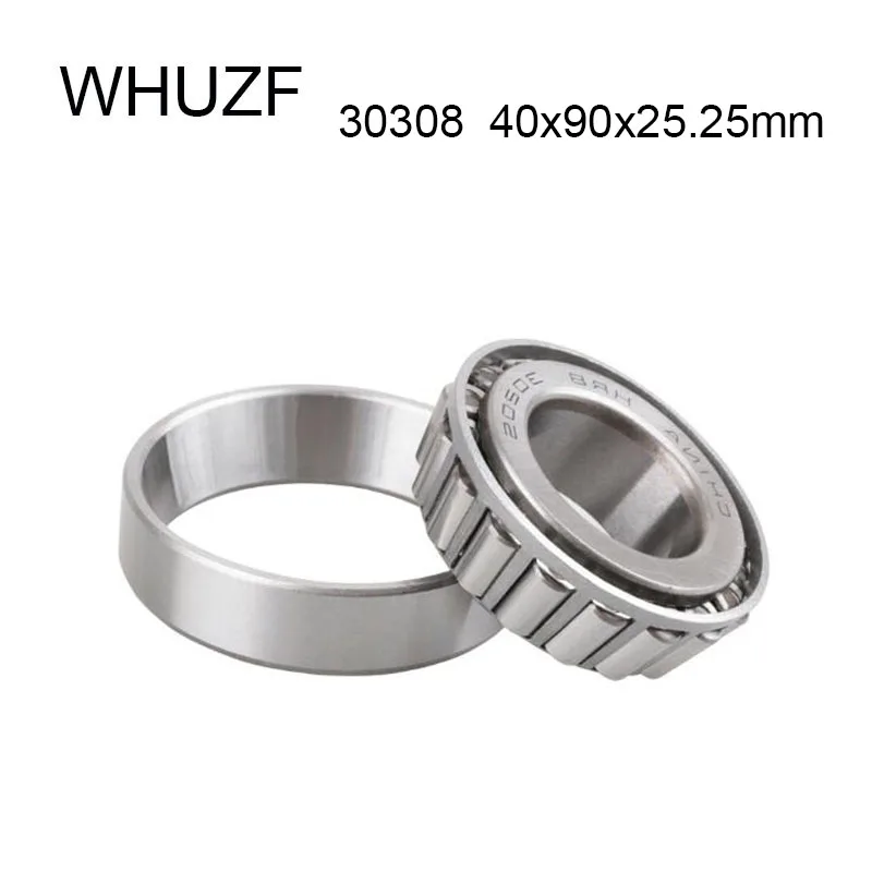 

Free Shipping 30308 Tapered Roller Bearings 40*90*25.25 mm 1/2pcs Tapered Roller Bearings 7308E Speed Bearings