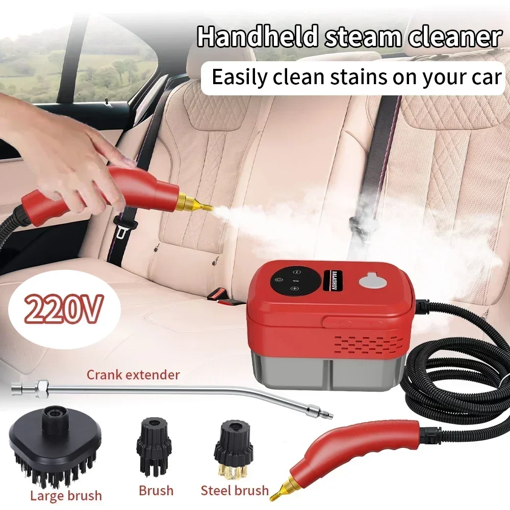 High Pressure Steam Cleaner Household Handheld Cleaning Machine  Home Kitchen Air Conditioner Steam Cleaner Car Cleaning